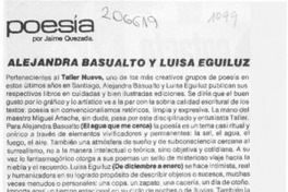 Alejandra Basualto y Luisa Eguiluz