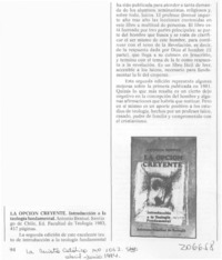 La Opción creyente