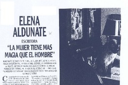"La mujer tiene más magia que el hombre" (entrevista)