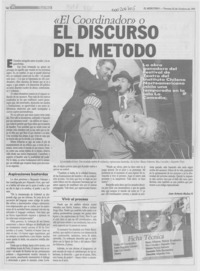 "El coordinador" o el discurso del método