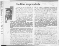 Un libro sorprendente  [artículo] Antonio Rojas Gómez.