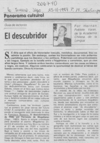 El descubridor
