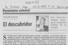 El descubridor