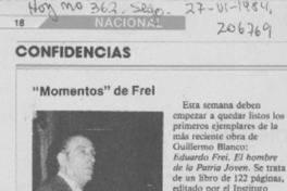 "Momentos" de Frei