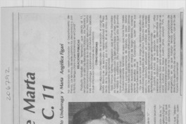 Aceptada renuncia de Marta Blanco a dirección de C. 11