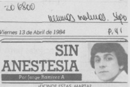 Donde estás, Marta?