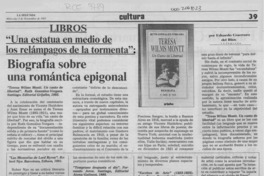 Biografía sobre una romántica epigonal