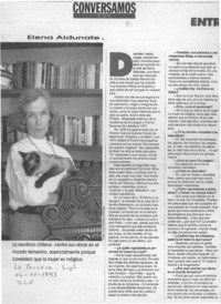 Entre hadas y extraterrestres  [artículo] Carmen Luz Ibarra.