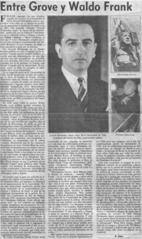Entre Grove y Waldo Frank