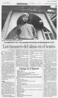 Los tumores del alma en el teatro