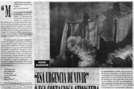 "Esa urgencia de vivir" o esa atmósfera del literario femenino