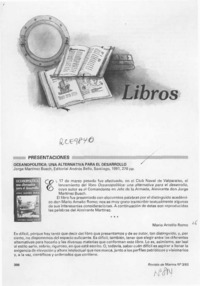 Oceanopolítica, una alternativa para el desarrollo  [artículo] Mario Arnello Romo.