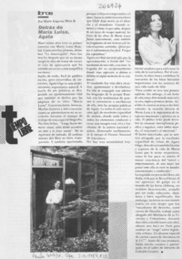 Detrás de María Luisa, Agata