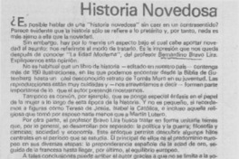 Historia novedosa