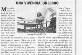 Una Vivencia, un libro