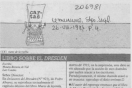 Libro sobre el Dresden