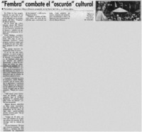 "Fembra" combate el "oscurón" cultural