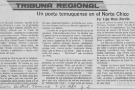 Un poeta temuquense en el Norte Chico