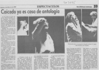 Caicedo ya es cosa de antología