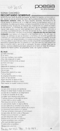 "Recortando sombras"