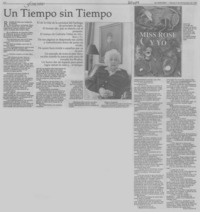 Un tiempo sin tiempo