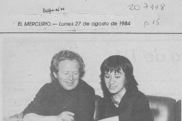 Poeta y cantante popular harán recital conjunto