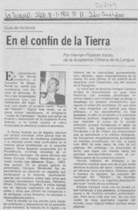 En el confín de la tierra