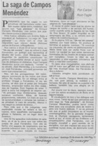 La saga de Campos Menéndez