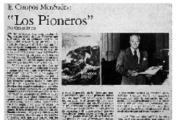 "Los pioneros"