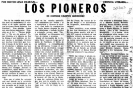 "Los pioneros"