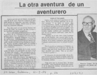 La Otra aventura de un aventurero