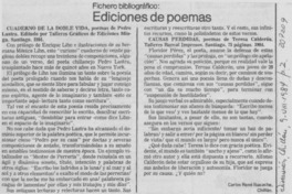 Ediciones de poemas