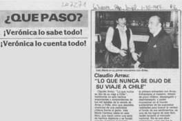 "Claudio Arrau, lo que nunca se dijo de su viaje a Chile"