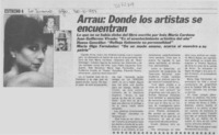 Arrau, donde los artistas se encuentran