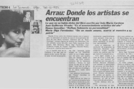 Arrau, donde los artistas se encuentran