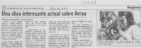 Una Obra interesante actual sobre Arrau