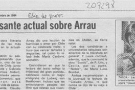 Una Obra interesante actual sobre Arrau