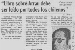Libro sobre Arrau debe ser leído por todos los chilenos