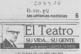 Las viudas de los precursores