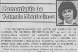 "Los inconvenientes de instalar fábricas de comida en barrios residenciales"
