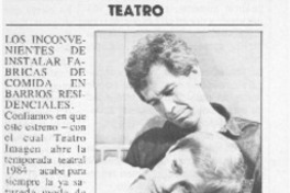 "Los inconvenientes de instalar una fábrica de comida en barrios residenciales"