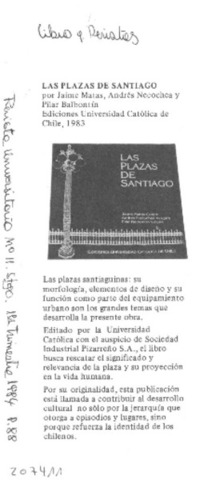Las Plazas de Santiago