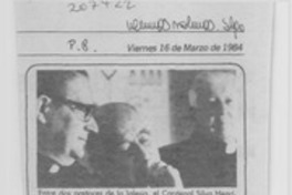 Aventura de una fe en homenaje a Silva Henríquez