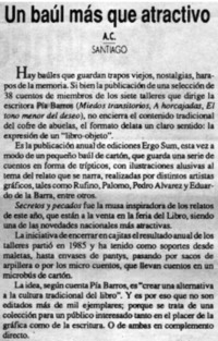 Un baúl más que atractivo