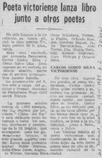 Poeta victoriano lanza libro junto a otros poetas