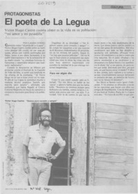 El poeta de La Legua