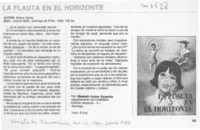 "La flauta en el horizonte"