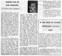 Escritos para un amor inconcluso