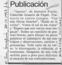 Publicación  [artículo].