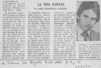 La vida humana